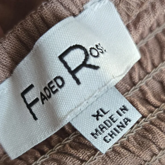 Free People Anthropologie Style Boho Lace Maxi Dress – Dusty Rose XL - Picture 5 of 5